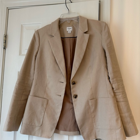 J. Crew Jackets & Blazers - J. Crew Women's linen Blend Blazer & Pants